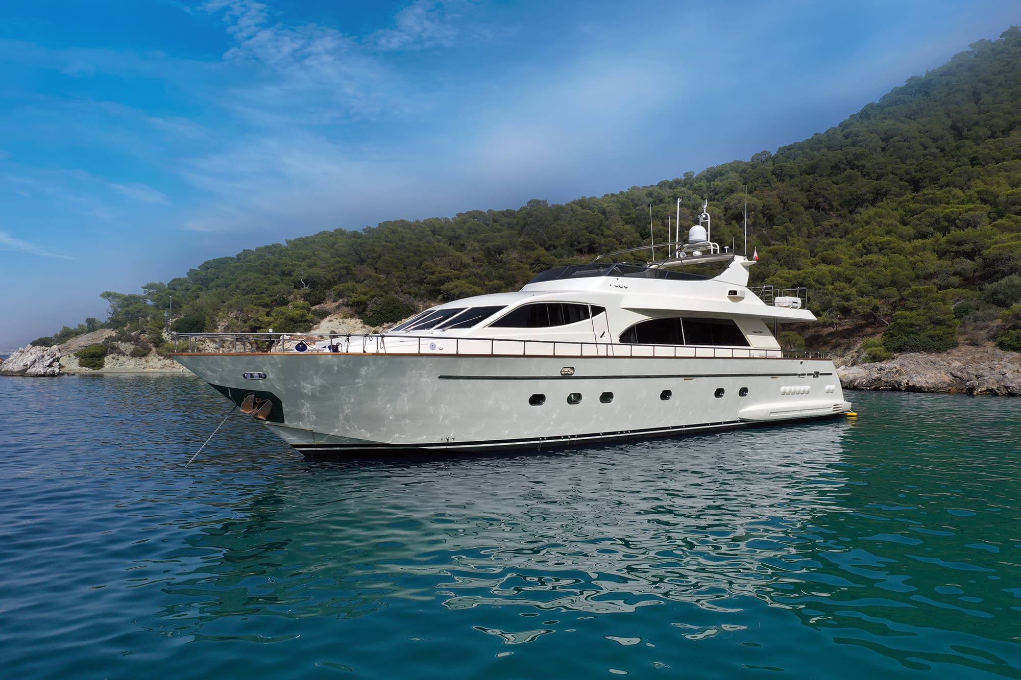 charter yacht athens